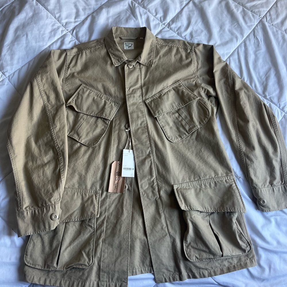 ORSLOW cotton field jacket size 2 (small) NWT